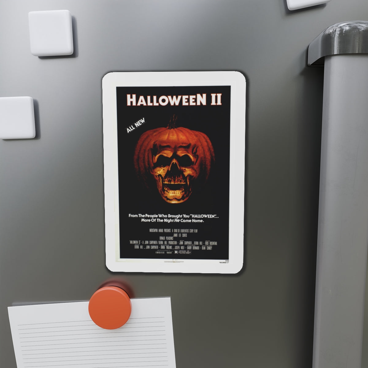 HALLOWEEN II 1981 Movie Poster - Die-Cut Magnet-The Sticker Space