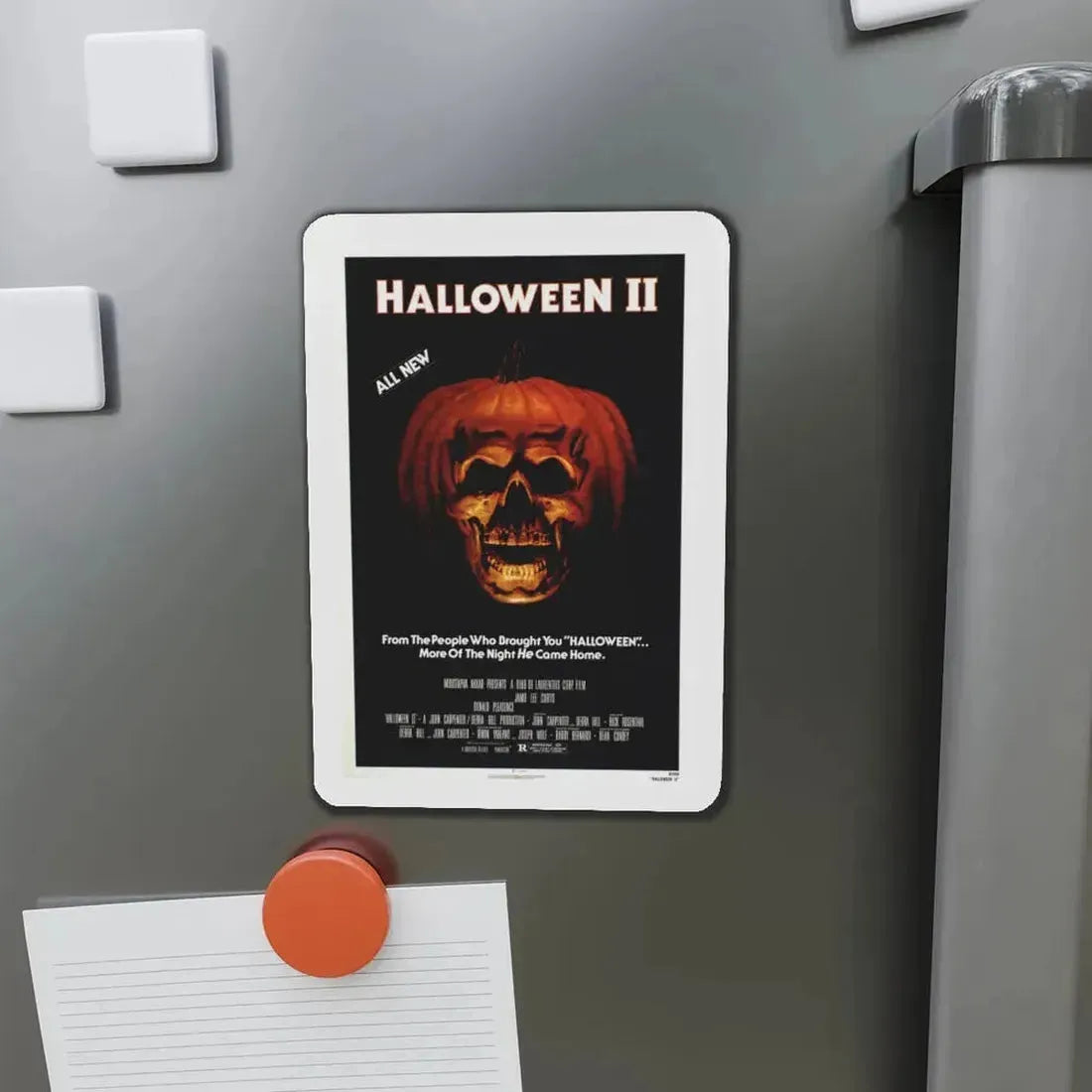 HALLOWEEN II 1981 Movie Poster - Refrigerator Magnet - The Sticker Space
