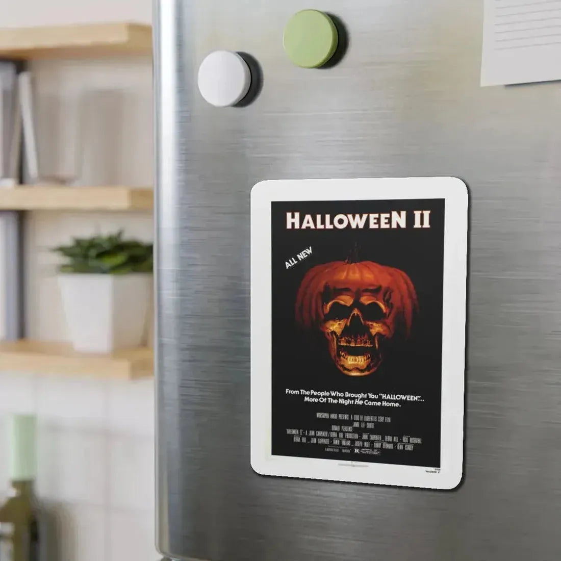 HALLOWEEN II 1981 Movie Poster - Refrigerator Magnet - The Sticker Space