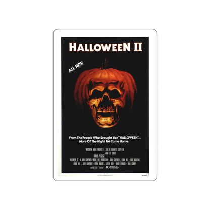 HALLOWEEN II 1981 Movie Poster STICKER Vinyl Die-Cut Decal - The Sticker Space