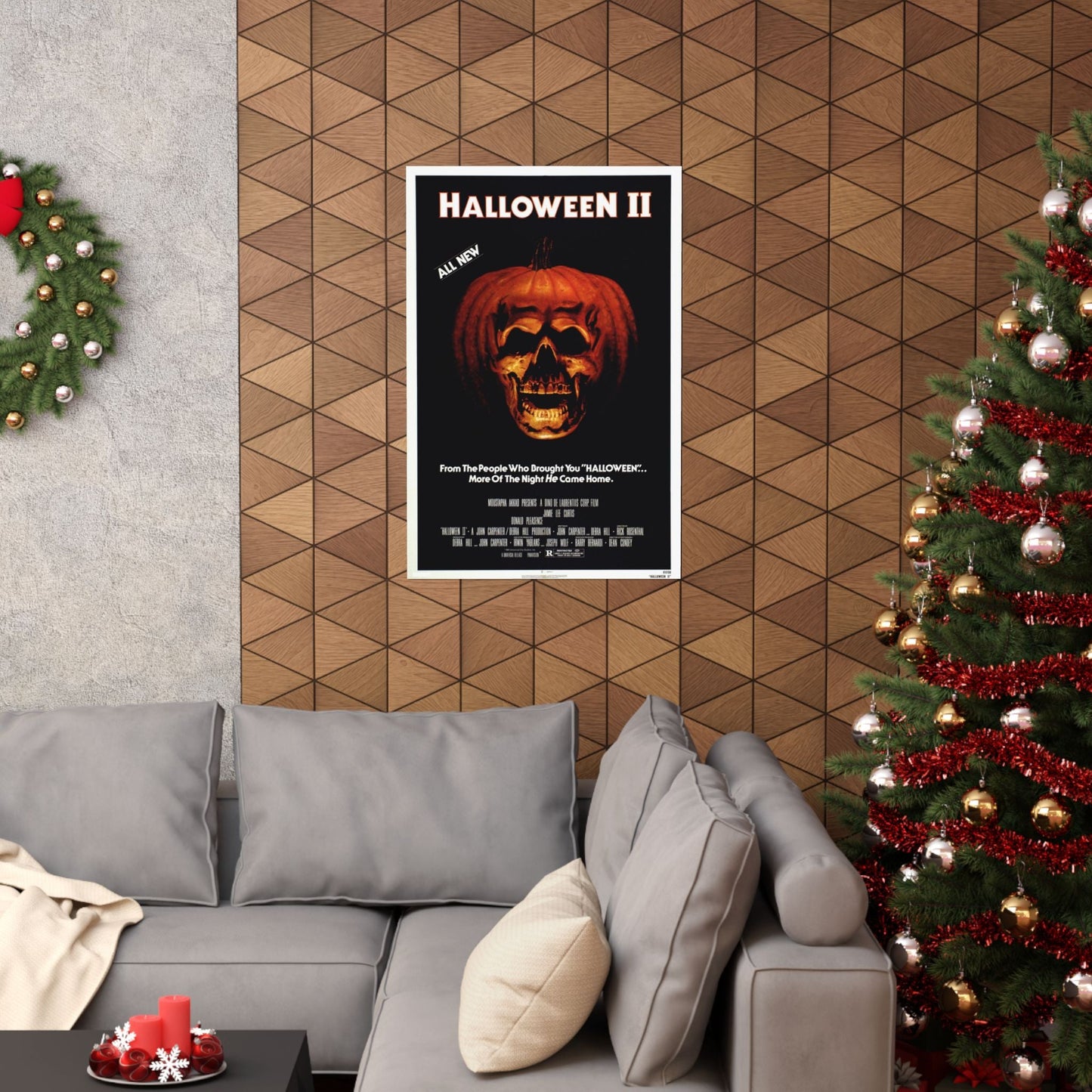 HALLOWEEN II 1981 - Paper Movie Poster-The Sticker Space