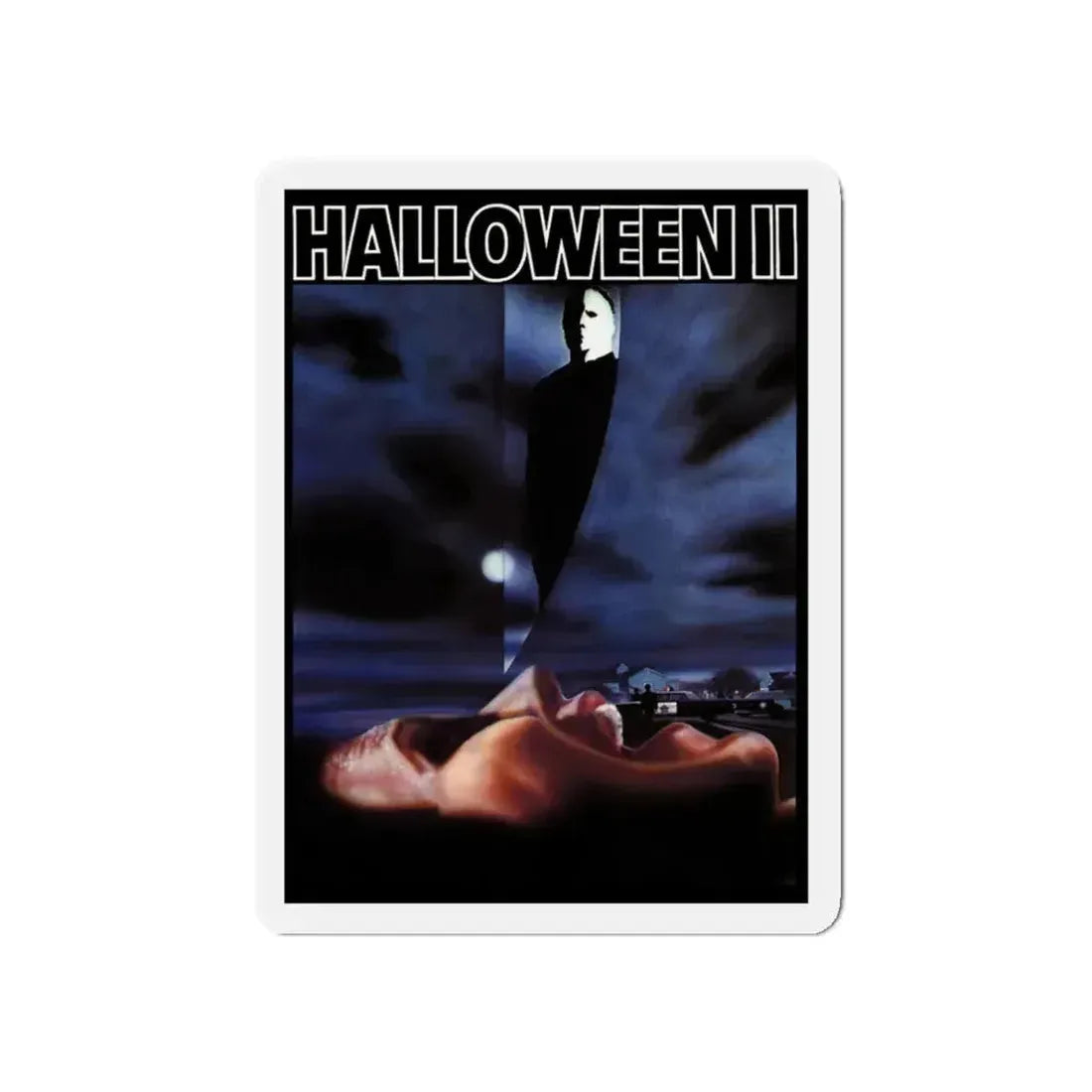 HALLOWEEN II (2) 1981 Movie Poster - Refrigerator Magnet 5 Inch - The Sticker Space