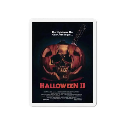 HALLOWEEN II (SADISTART) 1981 Movie Poster - Refrigerator Magnet 6 Inch - The Sticker Space