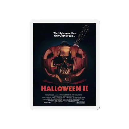 HALLOWEEN II (SADISTART) 1981 Movie Poster - Refrigerator Magnet - The Sticker Space