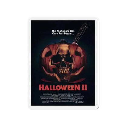 HALLOWEEN II (SADISTART) 1981 Movie Poster - Refrigerator Magnet - The Sticker Space