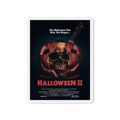 HALLOWEEN II (SADISTART) 1981 Movie Poster - Refrigerator Magnet - The Sticker Space