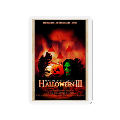 HALLOWEEN III 1982 Movie Poster - Die-Cut Magnet-2" x 2"-The Sticker Space