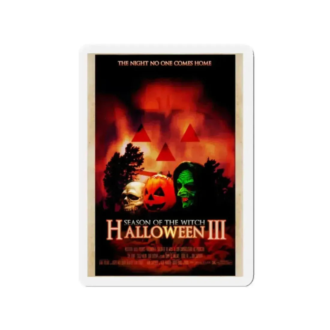 HALLOWEEN III 1982 Movie Poster - Refrigerator Magnet - The Sticker Space