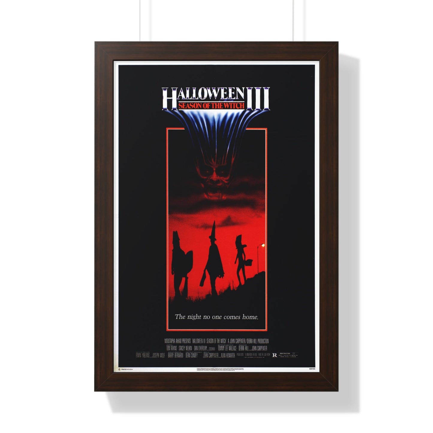 HALLOWEEN III SEASON OF THE WITCH 1982 - Framed Movie Poster-16″ x 24″-The Sticker Space