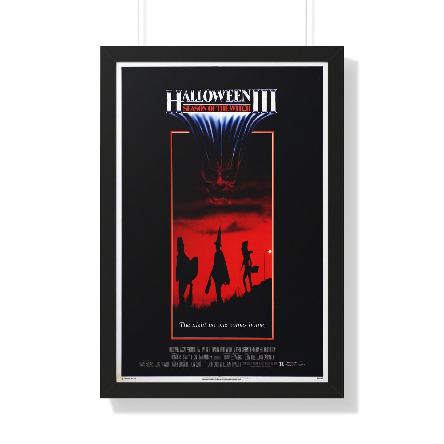 HALLOWEEN III SEASON OF THE WITCH 1982 - Framed Movie Poster-20" x 30"-The Sticker Space