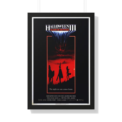 HALLOWEEN III SEASON OF THE WITCH 1982 - Framed Movie Poster-20" x 30"-The Sticker Space