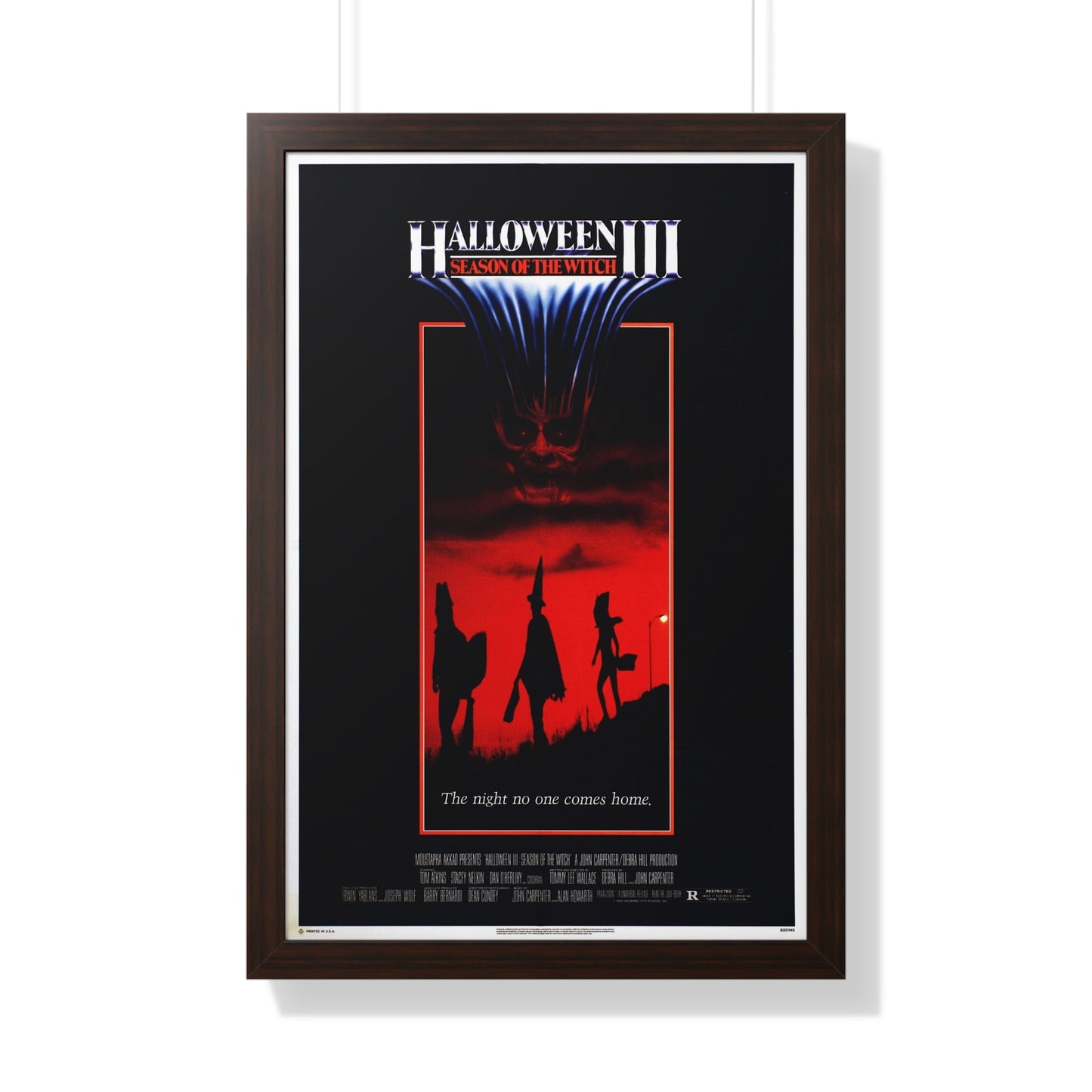 HALLOWEEN III SEASON OF THE WITCH 1982 - Framed Movie Poster-20" x 30"-The Sticker Space