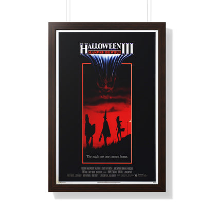 HALLOWEEN III SEASON OF THE WITCH 1982 - Framed Movie Poster-20" x 30"-The Sticker Space