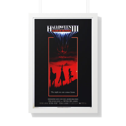 HALLOWEEN III SEASON OF THE WITCH 1982 - Framed Movie Poster-20" x 30"-The Sticker Space