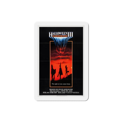 Halloween III Season of the Witch 1982 Movie Poster Die-Cut Magnet-2" x 2"-The Sticker Space