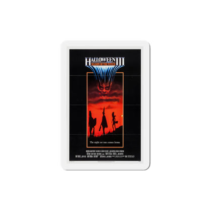 Halloween III Season of the Witch 1982 Movie Poster Die-Cut Magnet-3" x 3"-The Sticker Space