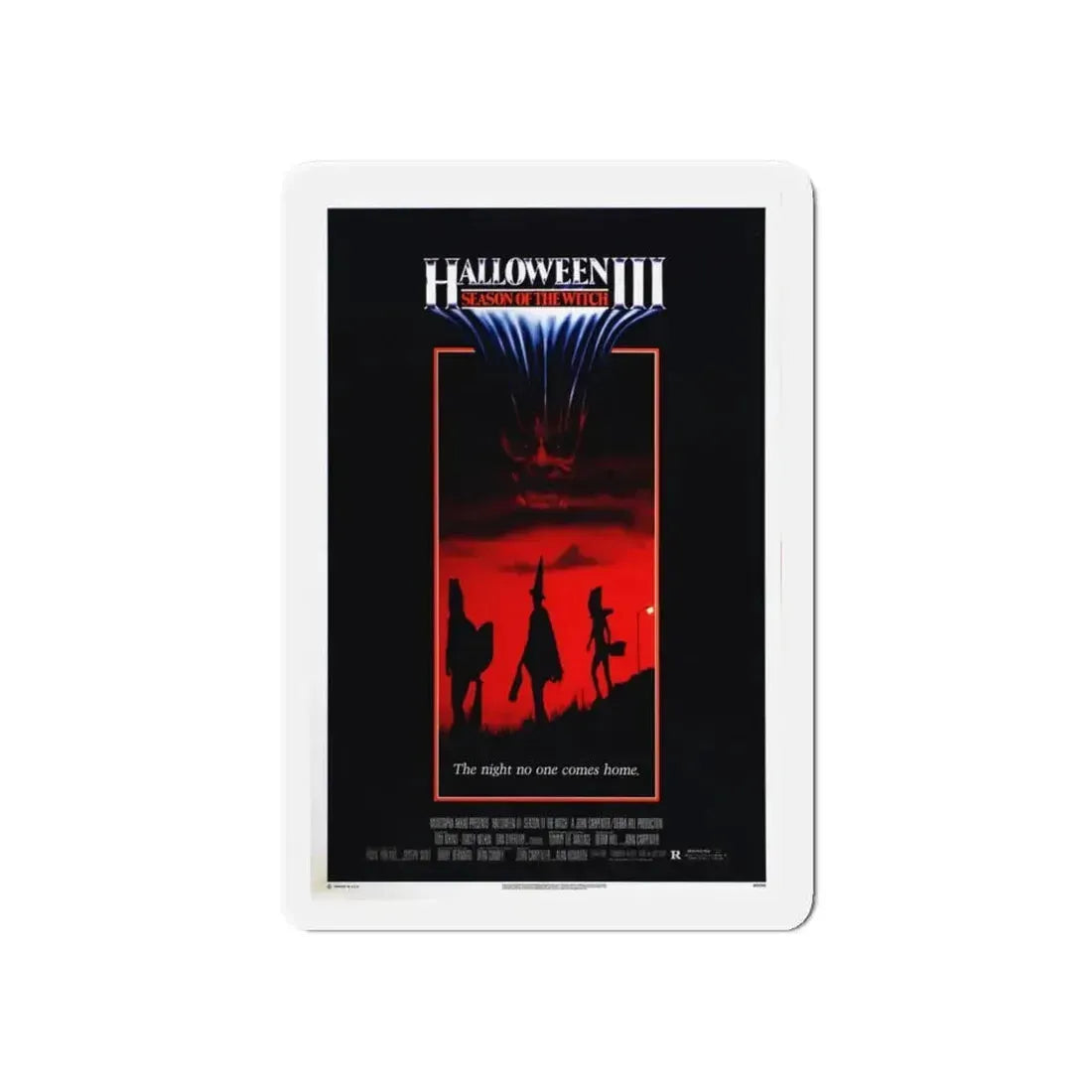 HALLOWEEN III SEASON OF THE WITCH 1982 Movie Poster - Refrigerator Magnet 6 Inch - The Sticker Space