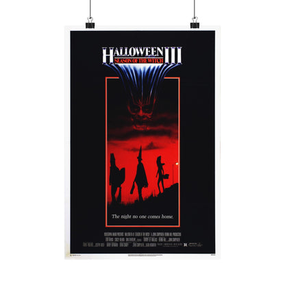 HALLOWEEN III SEASON OF THE WITCH 1982 - Paper Movie Poster-12″ x 18″-The Sticker Space