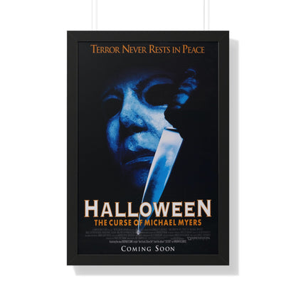 HALLOWEEN THE CURSE OF MICHEAL MEYERS 1995 - Framed Movie Poster-20" x 30"-The Sticker Space