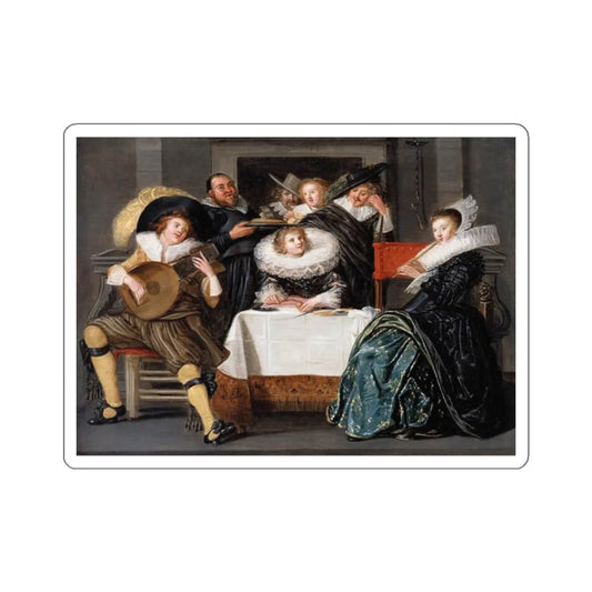 SKU:30486110057641999767 Sticker types:White Shape:Die-Cut Sizes:2" × 2"