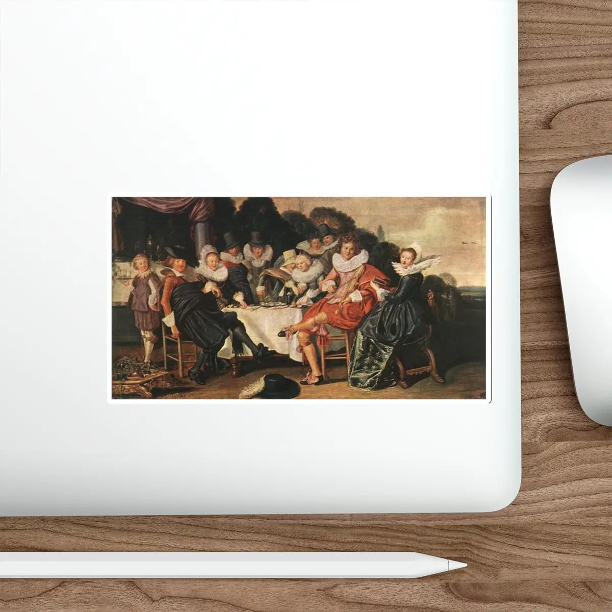 SKU:15319638506599386442 Sticker types:White Shape:Die-Cut Sizes:6" × 6"