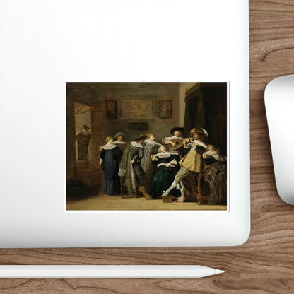 SKU:11744645872677945379 Sticker types:White Shape:Die-Cut Sizes:5" × 5"
