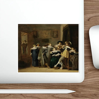 SKU:23152356370804704556 Sticker types:White Shape:Die-Cut Sizes:6" × 6"