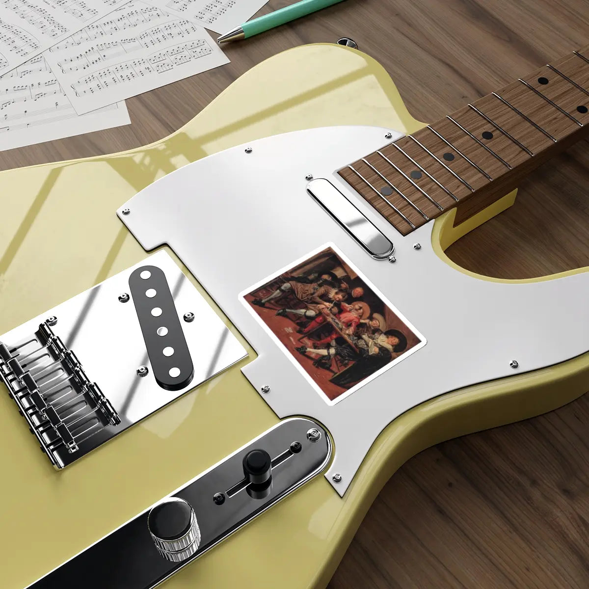 SKU:33459320763041980404 Sticker types:White Shape:Die-Cut Sizes:4" × 4"