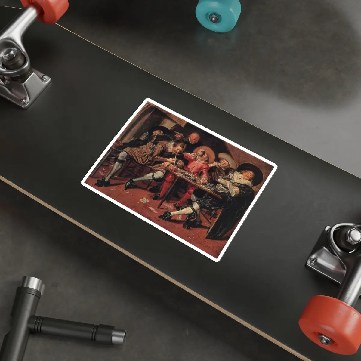 SKU:92581351750611647557 Sticker types:White Shape:Die-Cut Sizes:6" × 6"