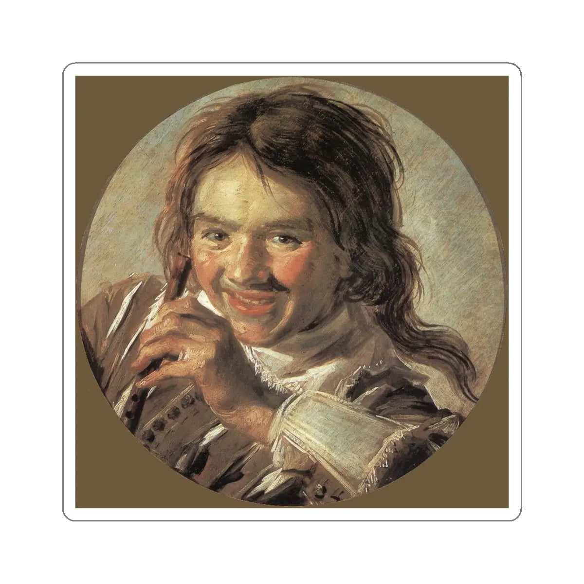 SKU:14912927554480531438 Sticker types:White Shape:Die-Cut Sizes:6" × 6"