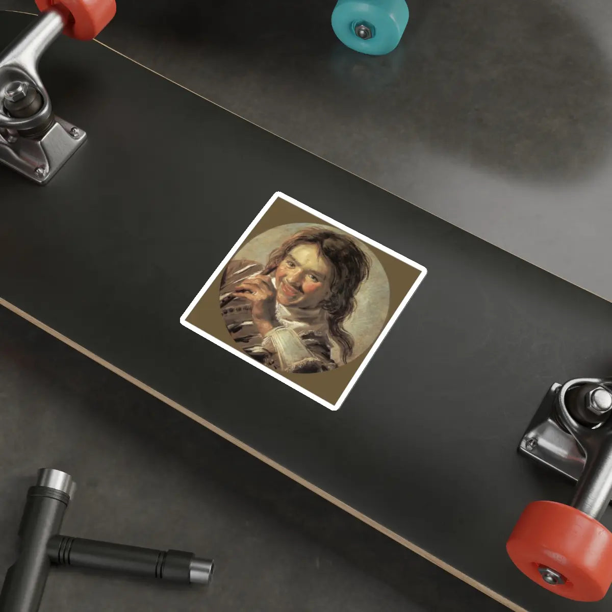 SKU:18895630871013599290 Sticker types:White Shape:Die-Cut Sizes:4" × 4"