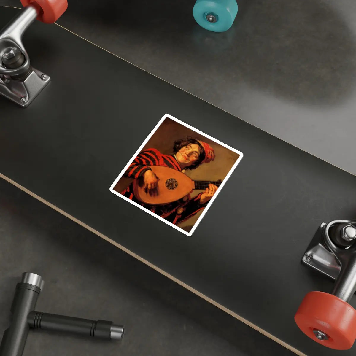 SKU:18668827562606425717 Sticker types:White Shape:Die-Cut Sizes:4" × 4"