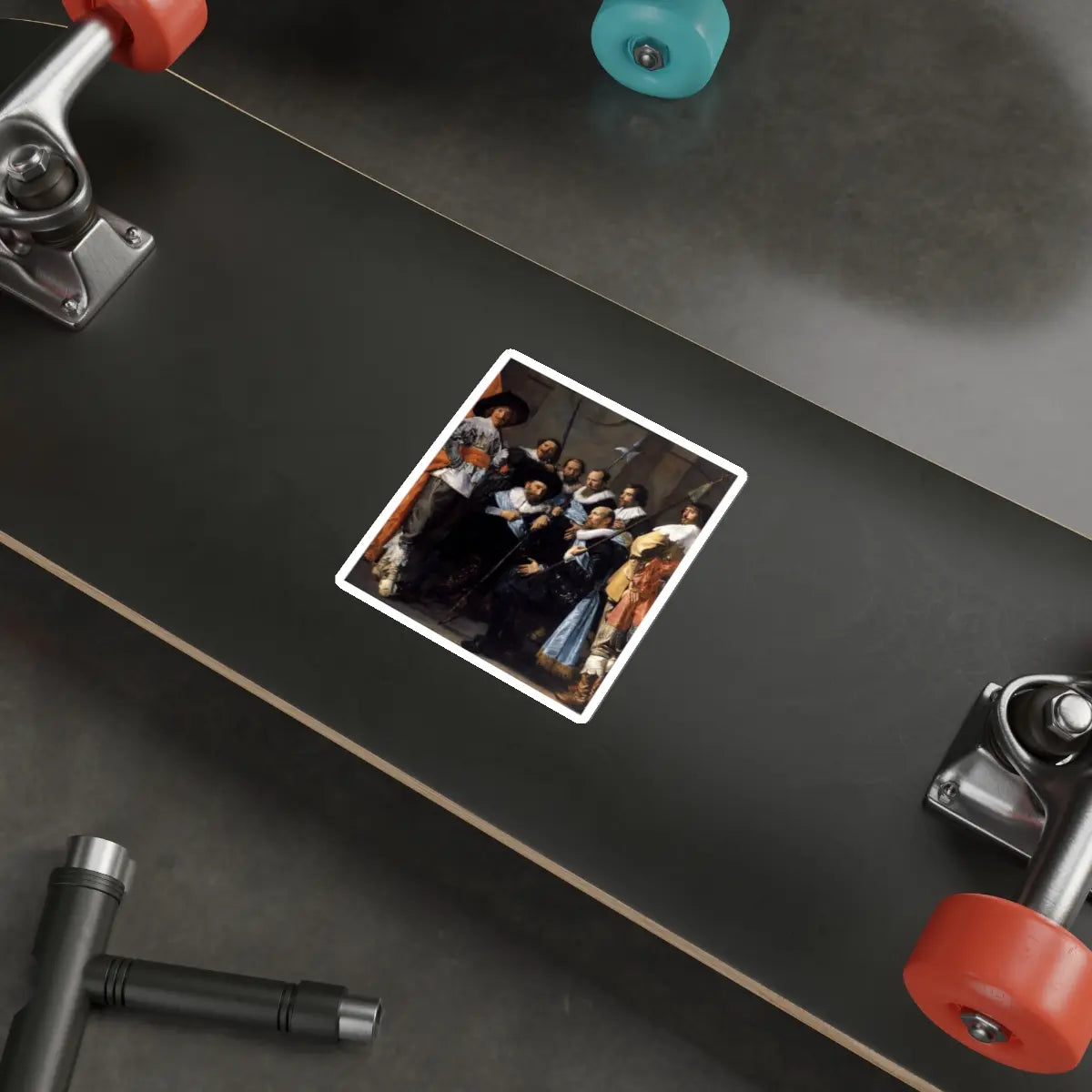 SKU:48408016586352616491 Sticker types:White Shape:Die-Cut Sizes:4" × 4"