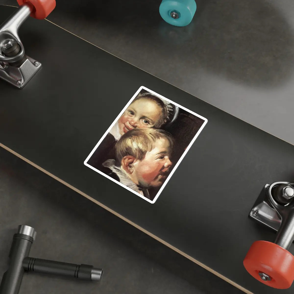 SKU:23285924864644310524 Sticker types:White Shape:Die-Cut Sizes:5" × 5"