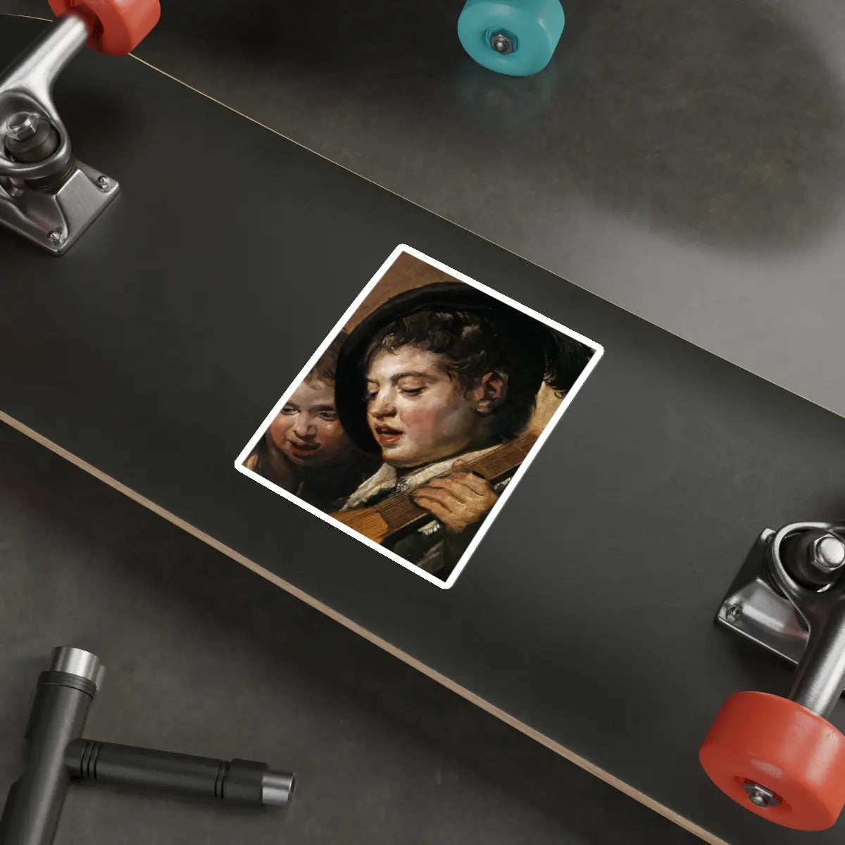 SKU:10287689619441242280 Sticker types:White Shape:Die-Cut Sizes:5" × 5"