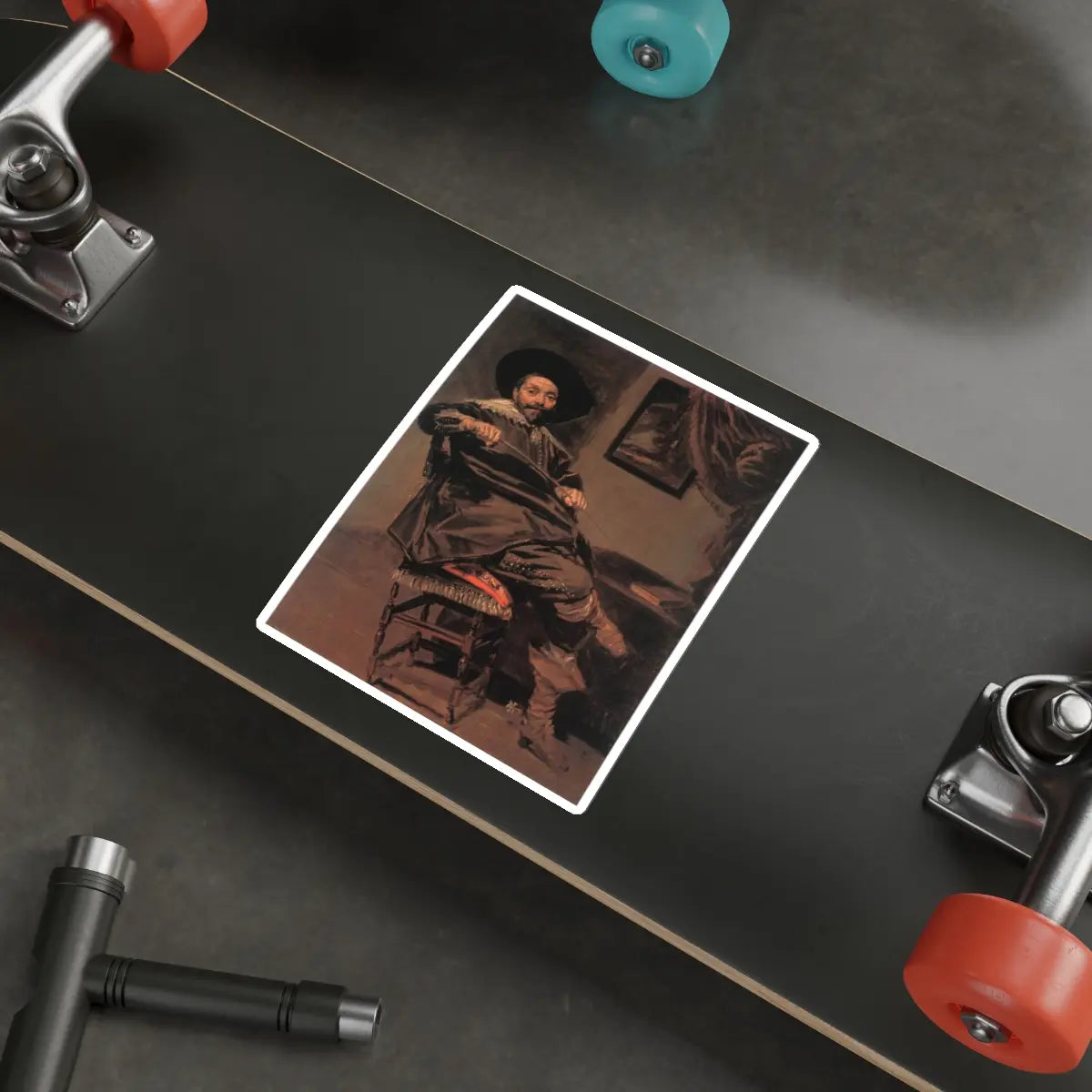 SKU:21058459135496058402 Sticker types:White Shape:Die-Cut Sizes:6" × 6"