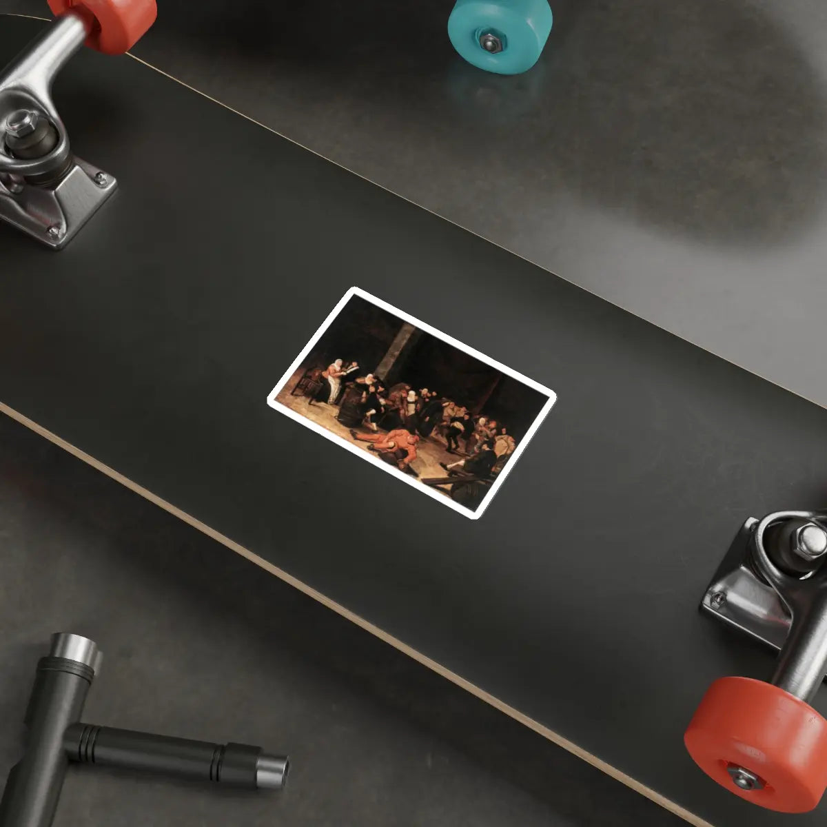 SKU:24767877077529963252 Sticker types:White Shape:Die-Cut Sizes:4" × 4"