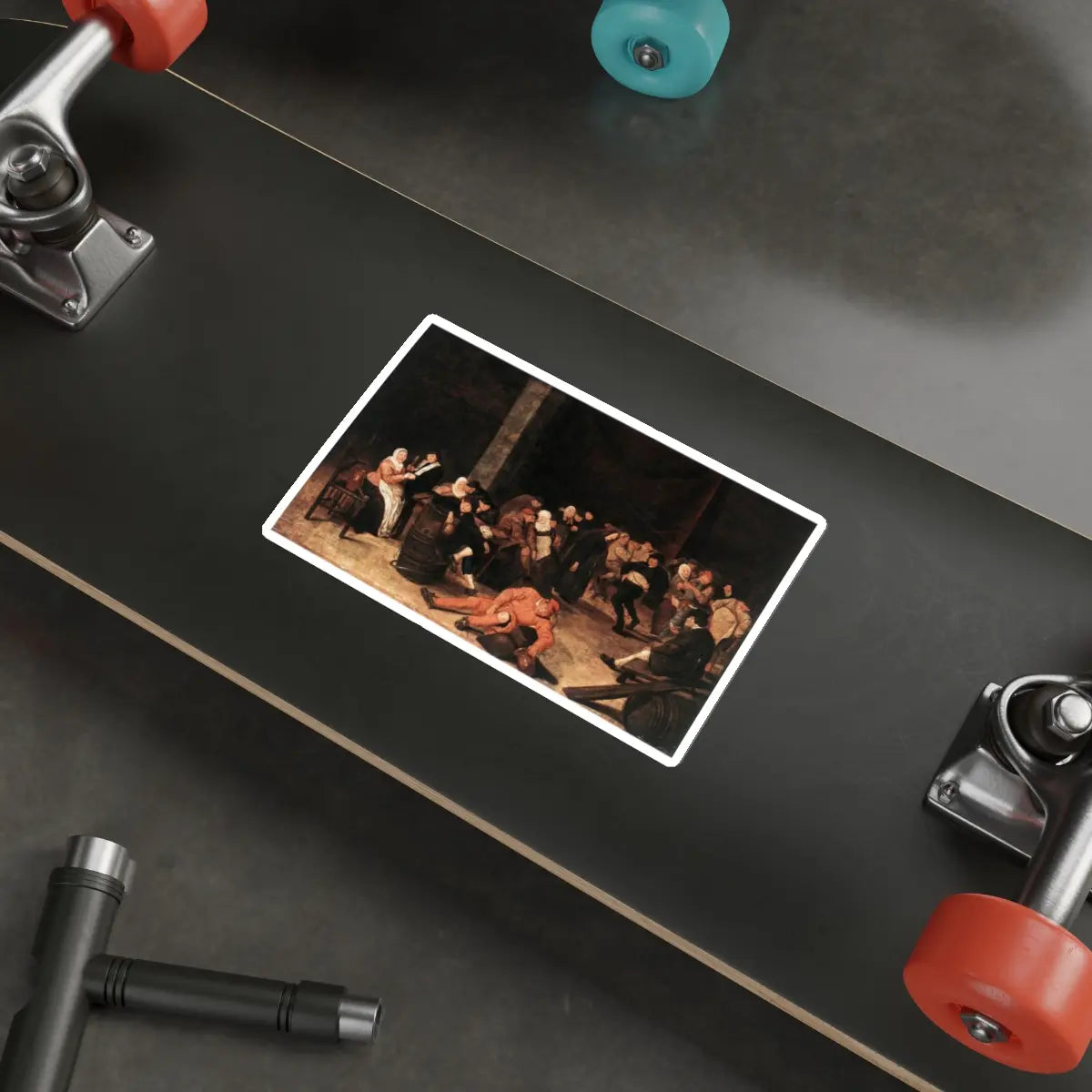 SKU:32156156263916496358 Sticker types:White Shape:Die-Cut Sizes:6" × 6"
