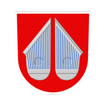 Halsua.vaakuna (Finland) (Coat of Arms) STICKER Vinyl Kiss-Cut Decal 2 Inch White - The Sticker Space