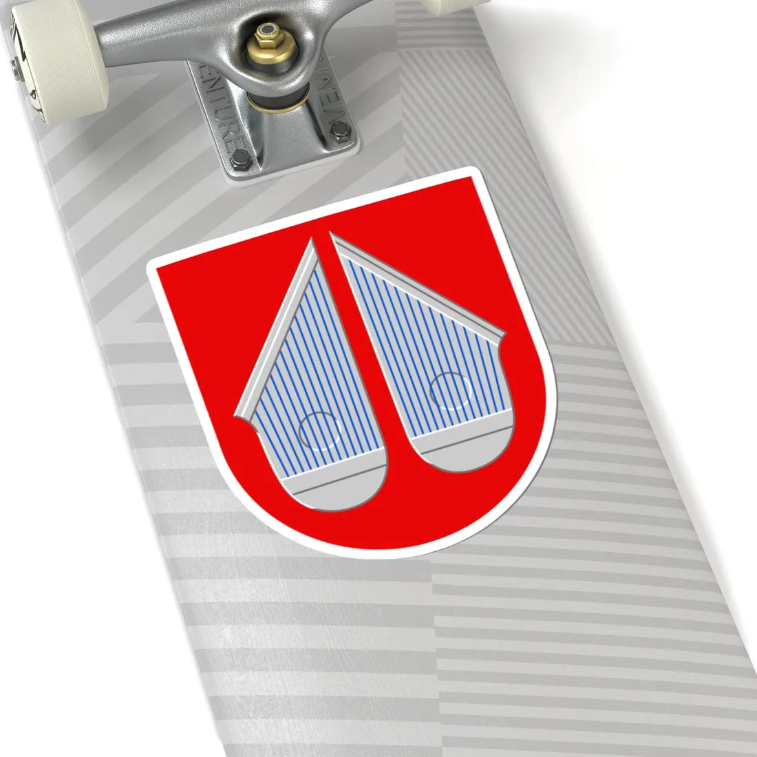 Halsua.vaakuna (Finland) (Coat of Arms) STICKER Vinyl Kiss-Cut Decal - The Sticker Space