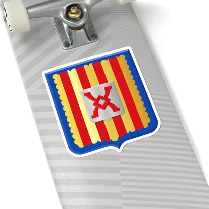 Ham-sur-Heure-Nalinnes wapen (Belgium) (Coat of Arms) STICKER Vinyl Kiss-Cut Decal - The Sticker Space