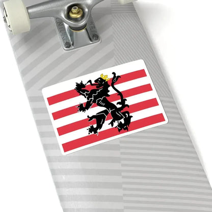 Ham vlag (Belgium) STICKER Vinyl Kiss-Cut Decal - The Sticker Space