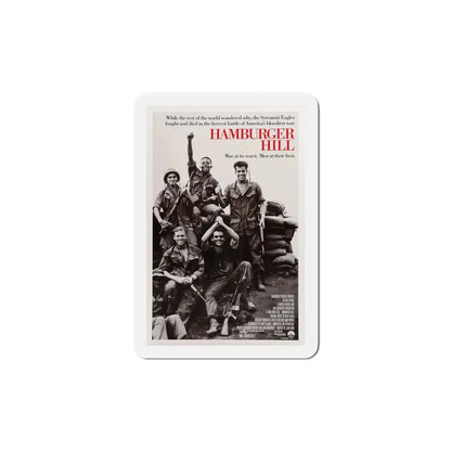 Hamburger Hill 1987 Movie Poster Refrigerator Magnet 6 Inch - The Sticker Space