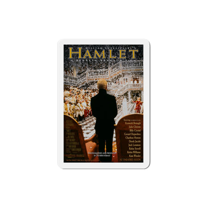 Hamlet 1996 Movie Poster Die-Cut Magnet-3" x 3"-The Sticker Space