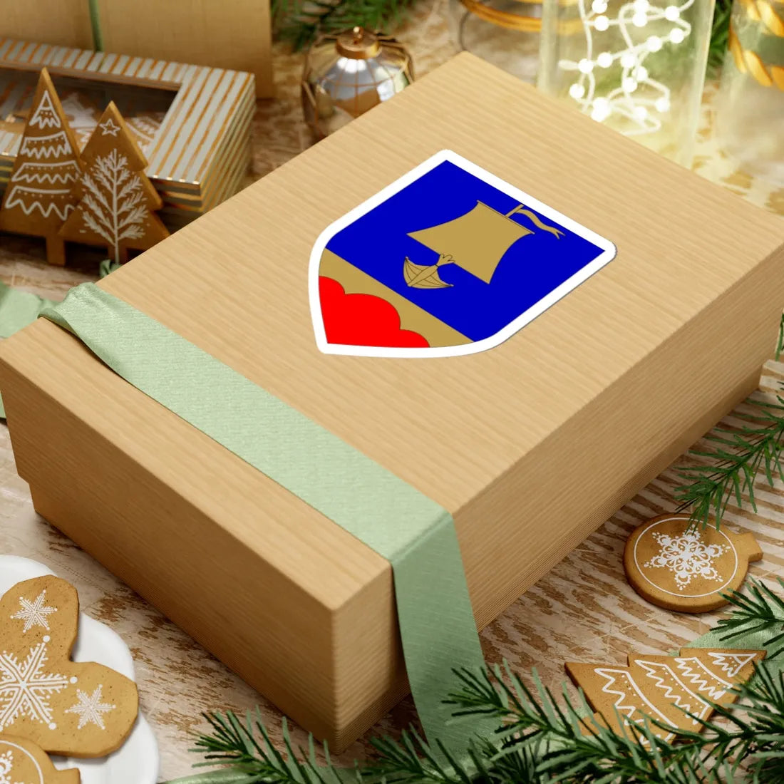 Hammarland.vaakuna (Finland) (Coat of Arms) STICKER Vinyl Kiss-Cut Decal - The Sticker Space