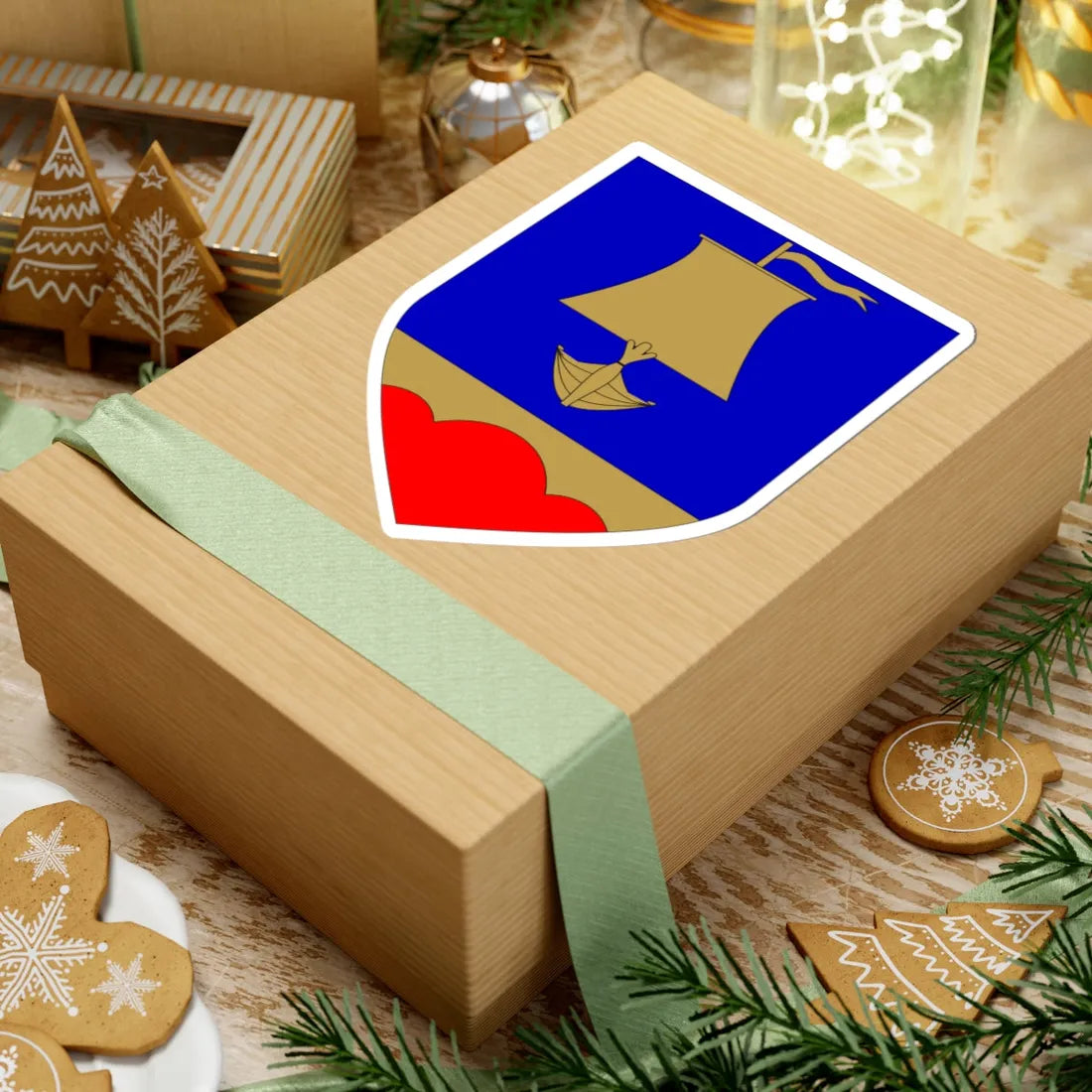 Hammarland.vaakuna (Finland) (Coat of Arms) STICKER Vinyl Kiss-Cut Decal - The Sticker Space