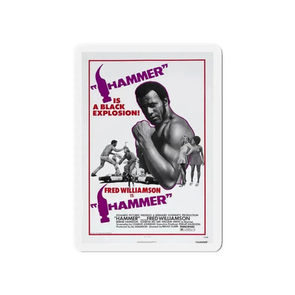 HAMMER 1972 Movie Poster - Refrigerator Magnet 6 Inch - The Sticker Space