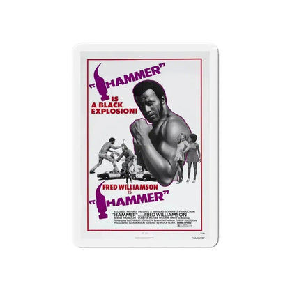 HAMMER 1972 Movie Poster - Refrigerator Magnet - The Sticker Space