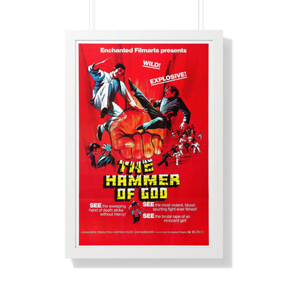 HAMMER OF GOD 1970 - Framed Movie Poster-20" x 30"-The Sticker Space