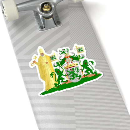 Hamoir wapen (Belgium) (Coat of Arms) STICKER Vinyl Kiss-Cut Decal - The Sticker Space